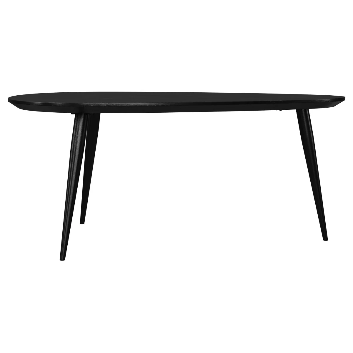 Odessa 39" Triangular Coffee Table by Coaster - Black - Image 4