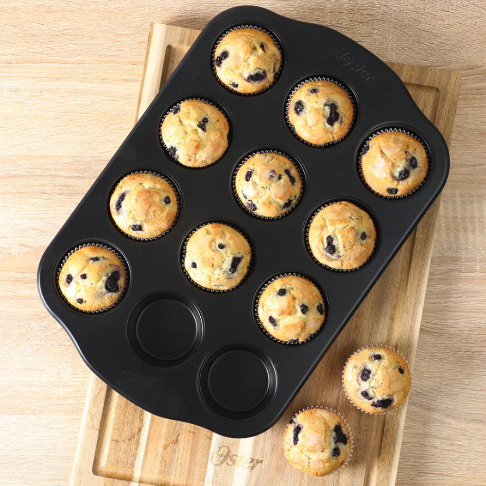 Oster Teston 143737 Nonstick Bakeware Set (5-Pieces) - Matte Black - Image 7