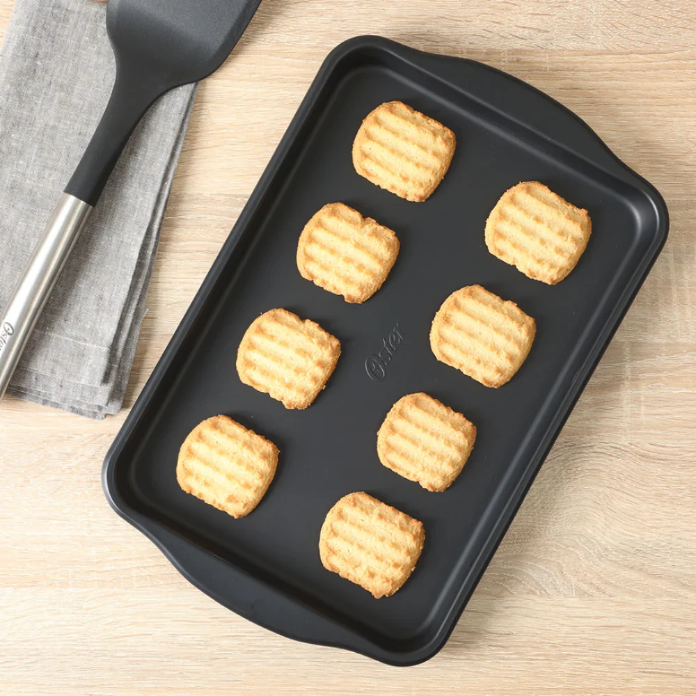 Oster Teston 143737 Nonstick Bakeware Set (5-Pieces) - Matte Black - Image 8