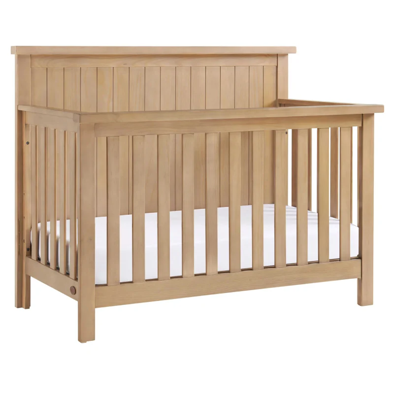 Oxford Everlee 4-In-1 Convertible Crib - Honey Wood - Image 2