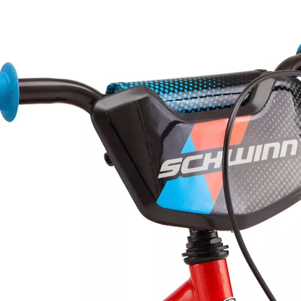 Pacific Cycle Schwinn Piston 16" Kid's Bike - Black/Red - Image 3
