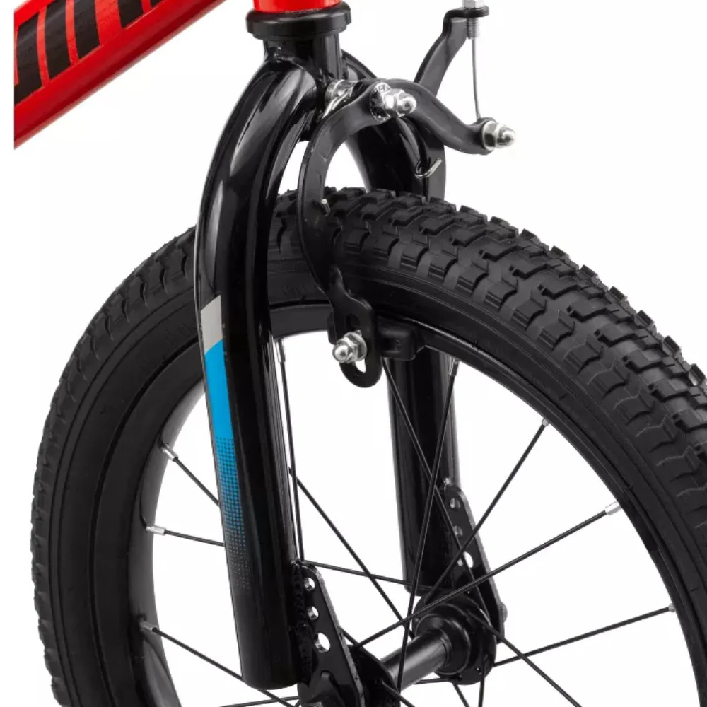 Pacific Cycle Schwinn Piston 16" Kid's Bike - Black/Red - Image 4