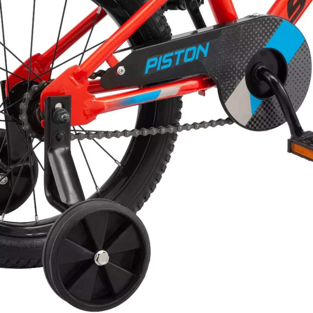 Pacific Cycle Schwinn Piston 16" Kid's Bike - Black/Red - Image 6
