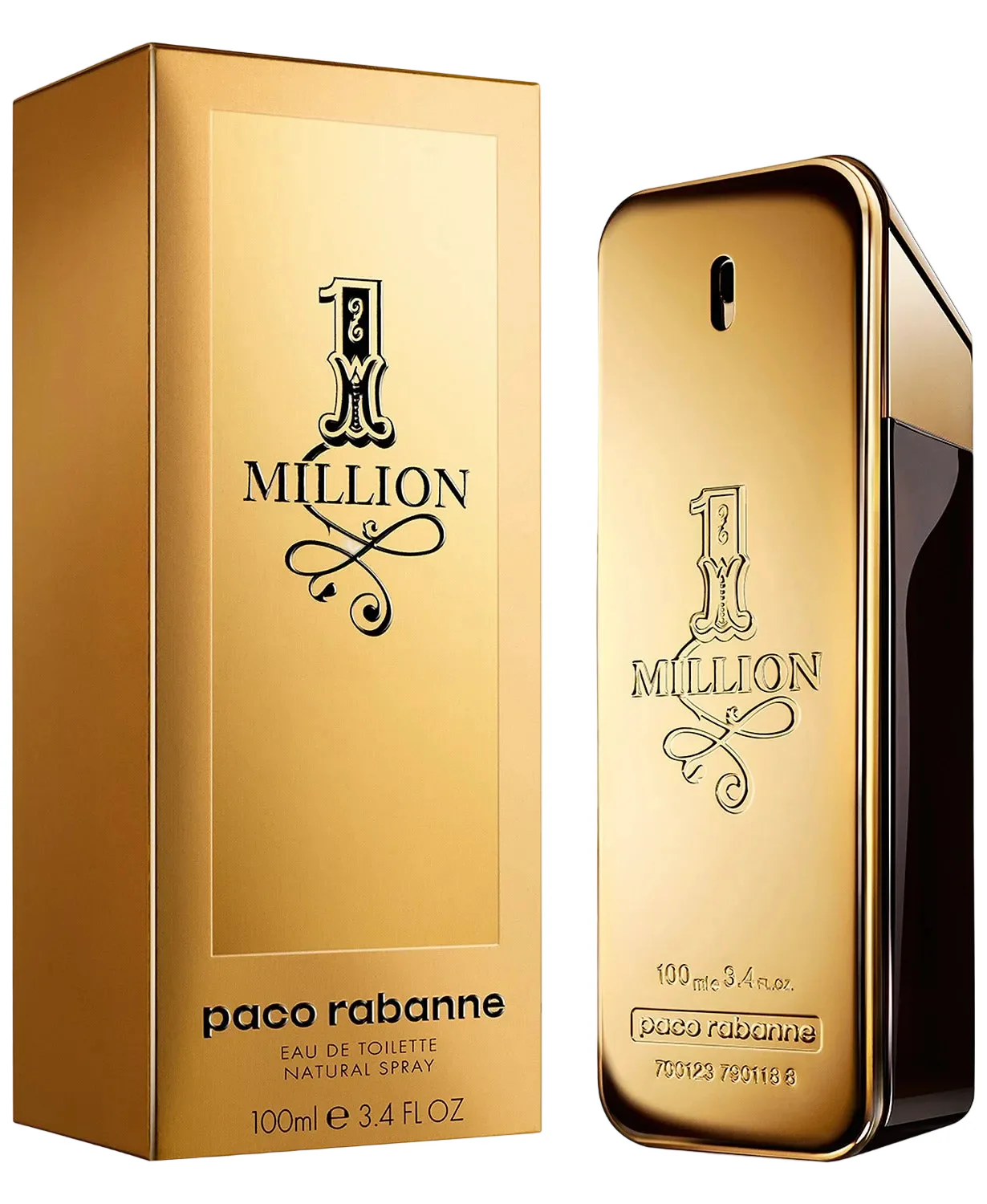 Paco Rabanne 1 Million Men's 3.4 oz Eau de Toilette