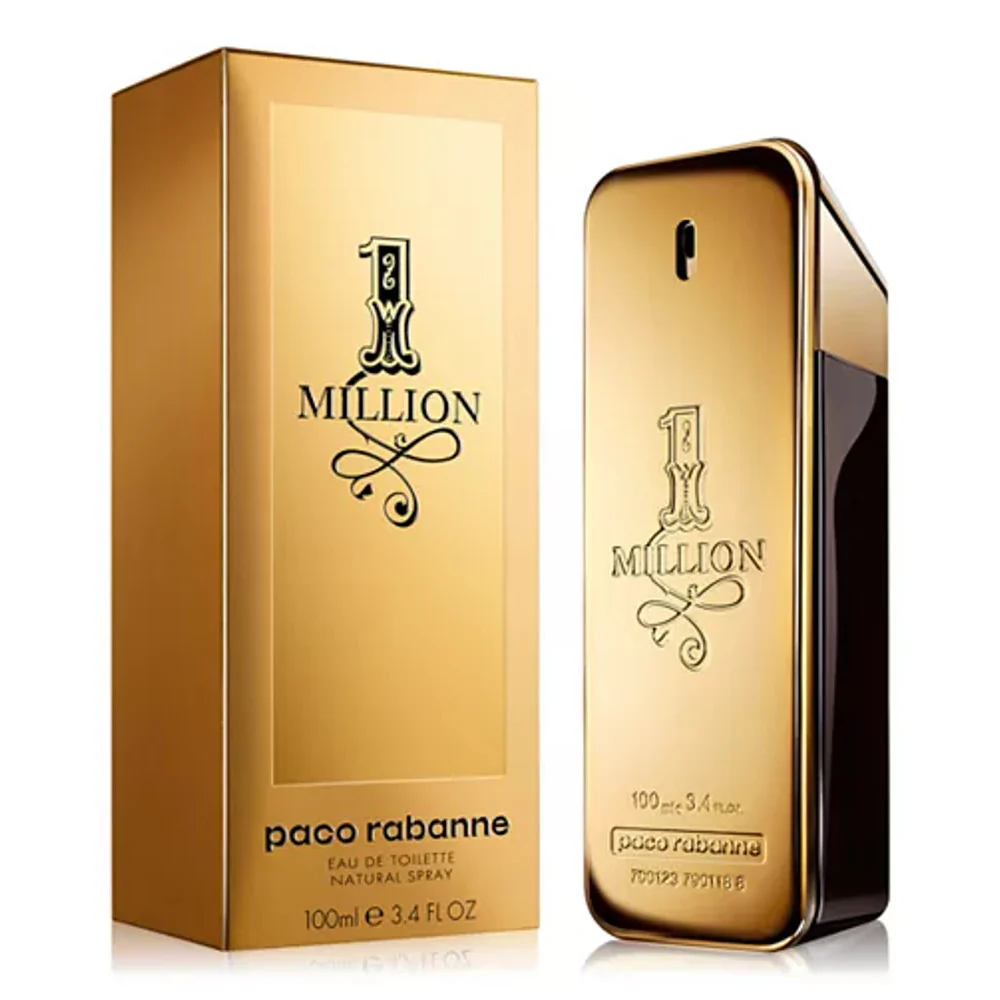 Paco Rabanne 1 Million Men's 3.4 oz Eau de Toilette - Image 3