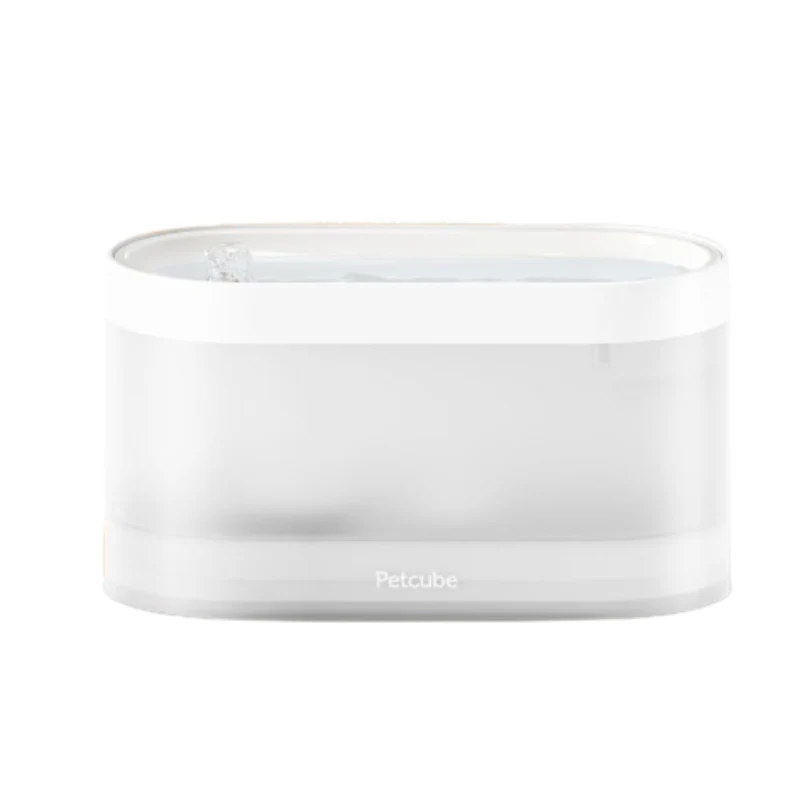 Petcube Automatic Wireless Pet Water Fountain with 4-Layer Filtration - White - Image 7