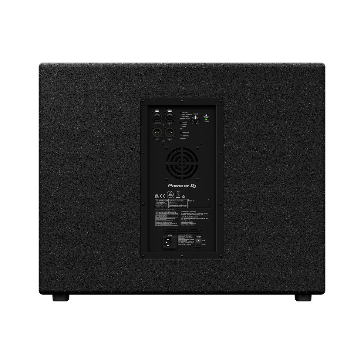 Pioneer DJ Reflex Loaded Active Subwoofer - Black - Image 8