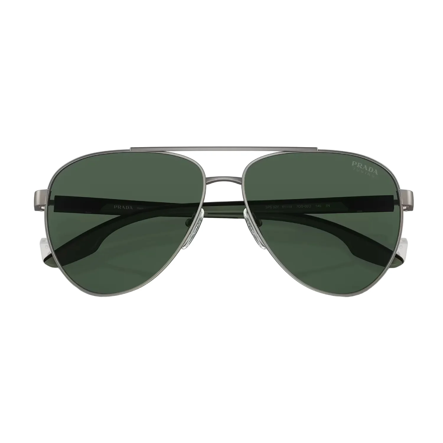 Prada Linea Rossa Men's PS 52YS Pilot Solid Color Sunglasses