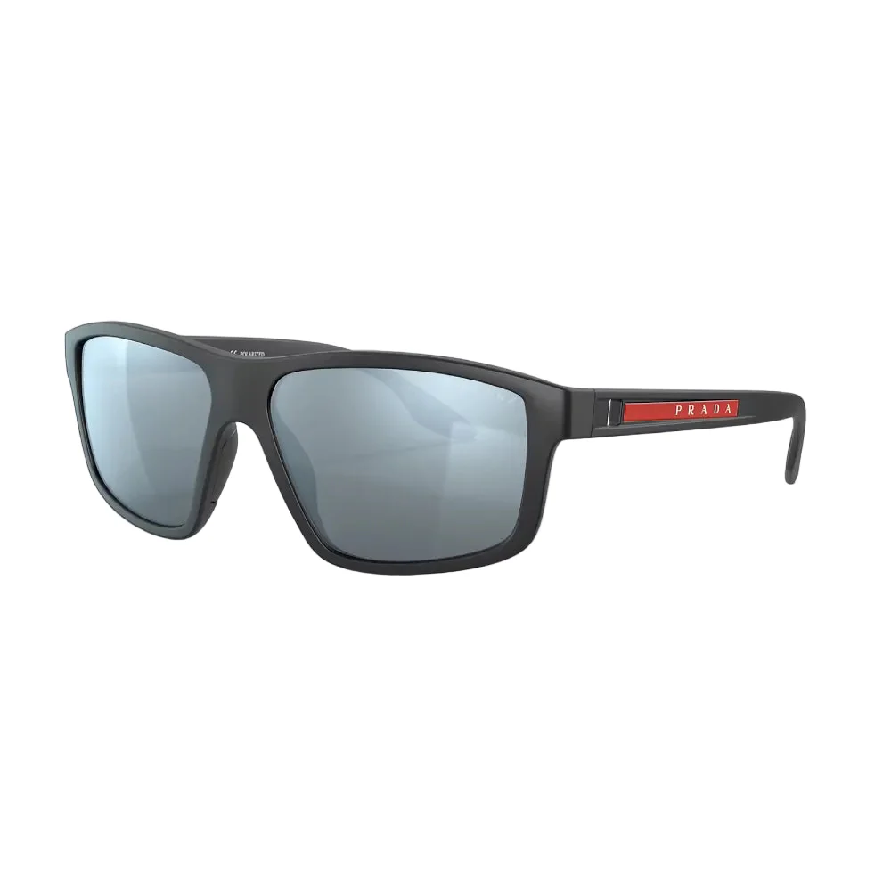 Prada Linea Rossa Men's PS02XS Rectangle Mirrored Sunglasses