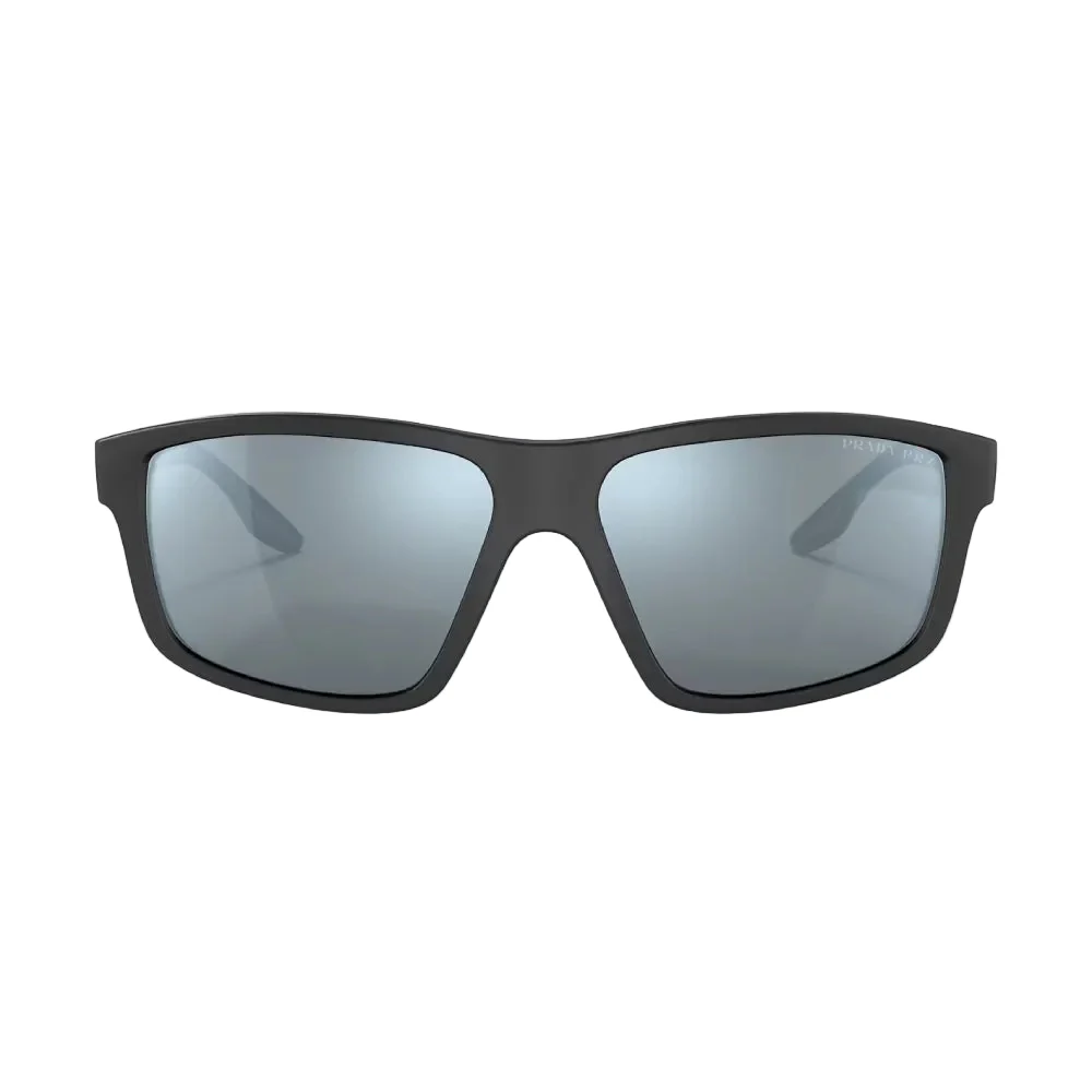 Prada Linea Rossa Men's PS02XS Rectangle Mirrored Sunglasses - Image 2