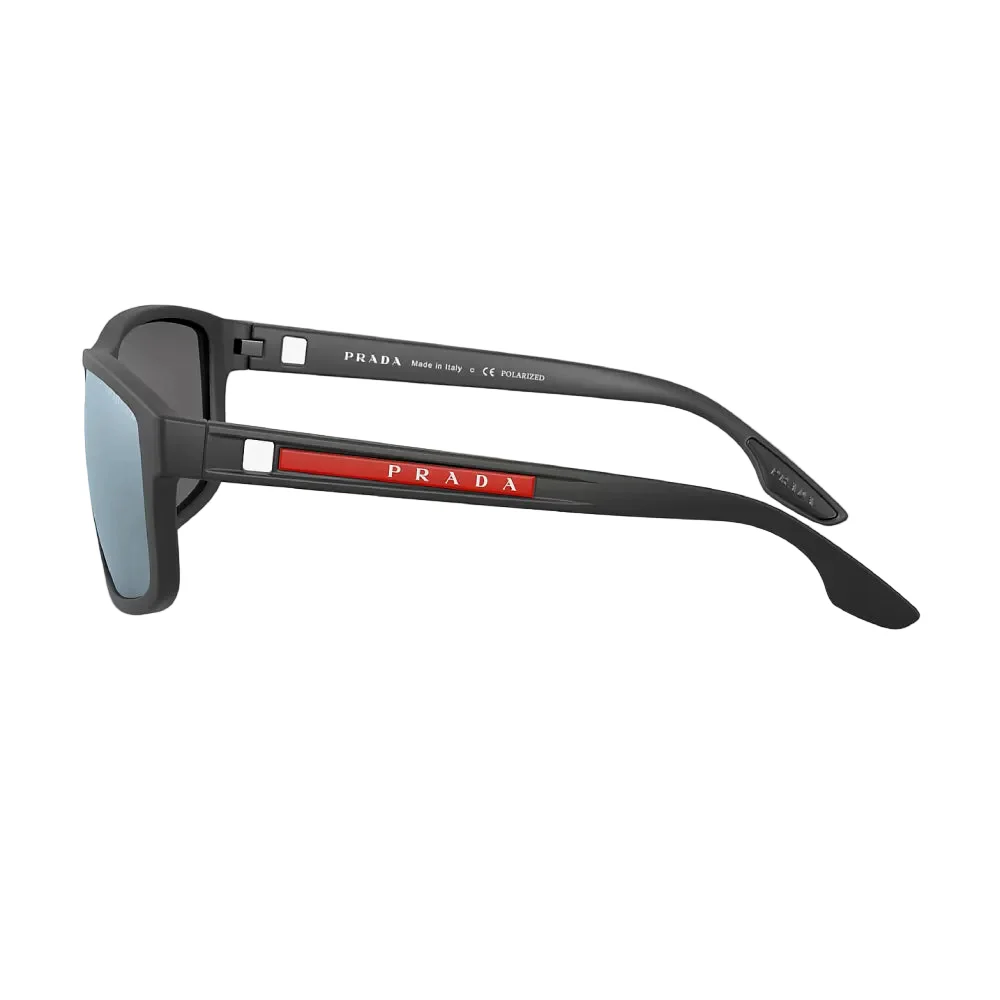 Prada Linea Rossa Men's PS02XS Rectangle Mirrored Sunglasses - Image 4