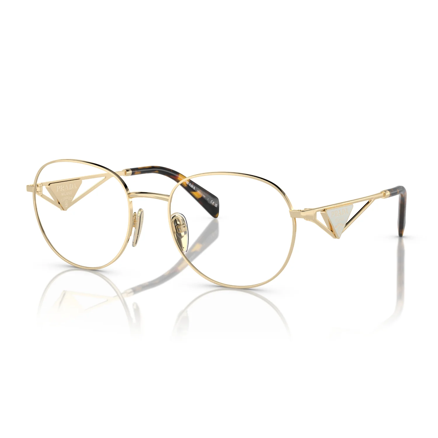 Prada Linea Rossa Women's PRA50V Round Eyeglasses