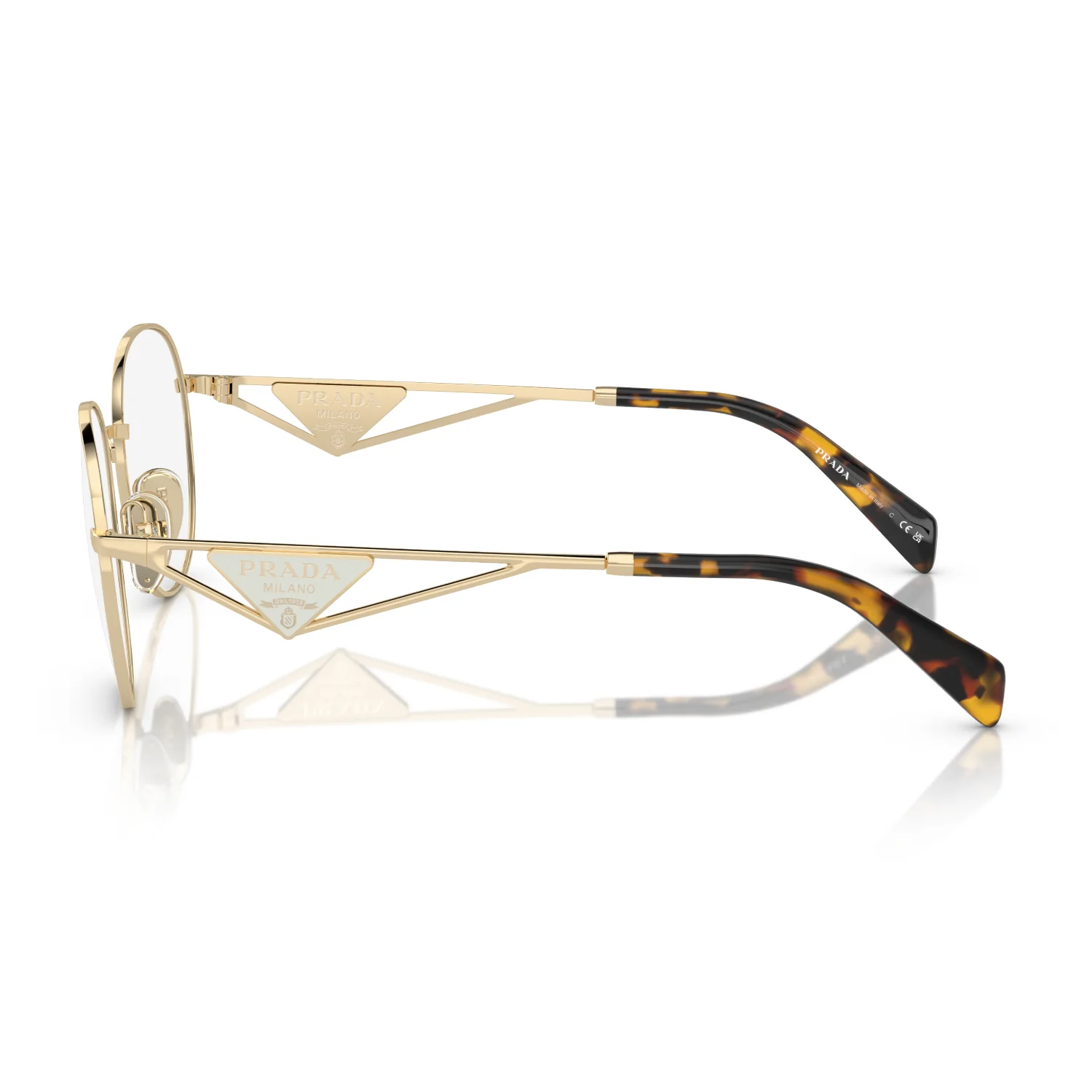 Prada Linea Rossa Women's PRA50V Round Eyeglasses - Image 4