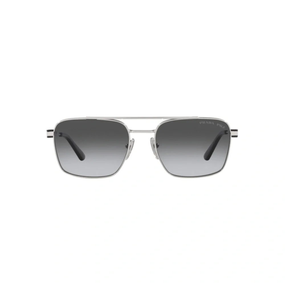 Prada Men's Aviator Sunglasses, Gray Gradient
