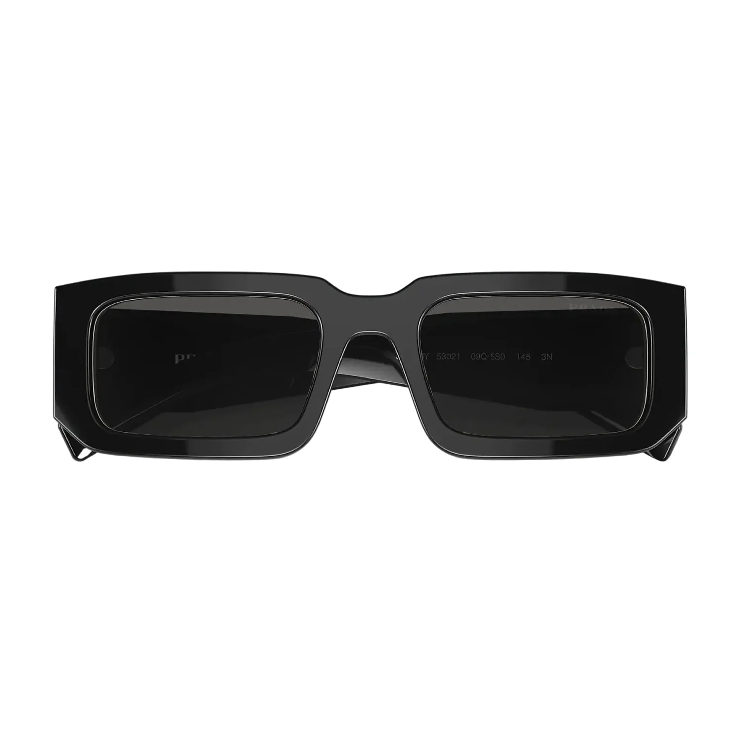 Prada Men's PR06YS Rectangle Solid Color Sunglasses - Image 2