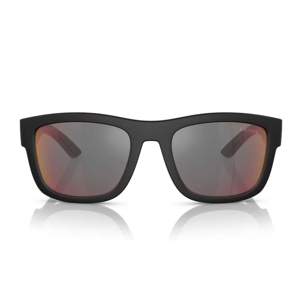 Prada PRA09S531AB0 Men's Pillow Mirrored Sunglasses - Image 2