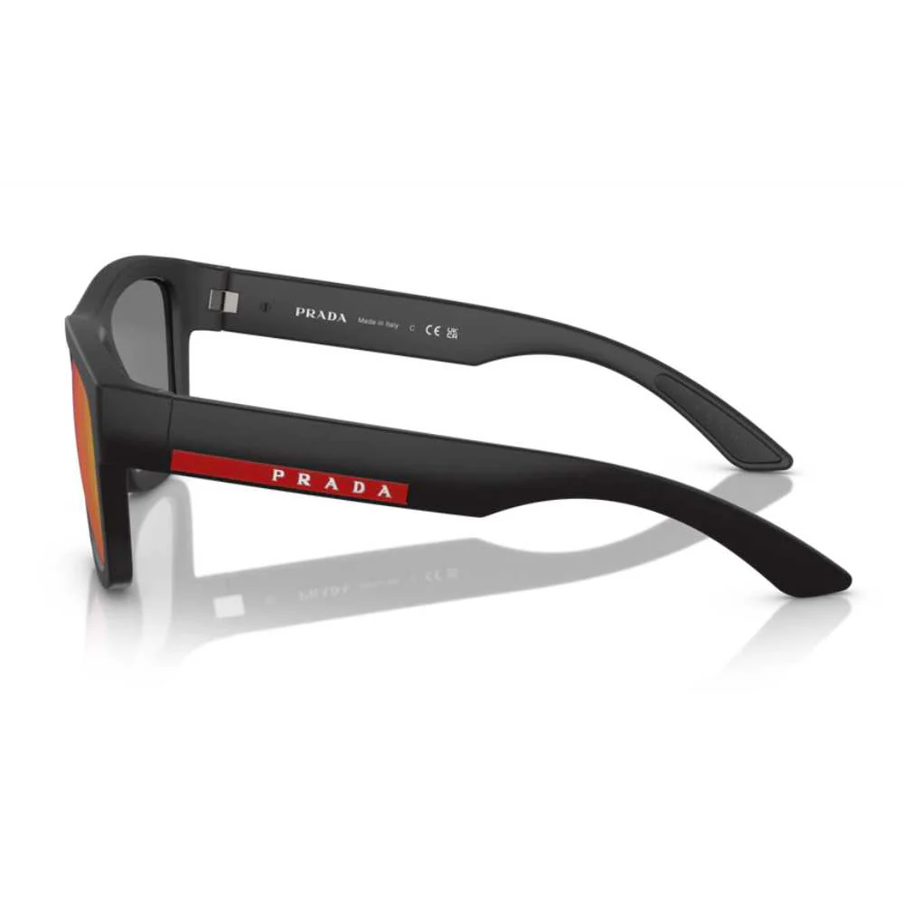 Prada PRA09S531AB0 Men's Pillow Mirrored Sunglasses - Image 3