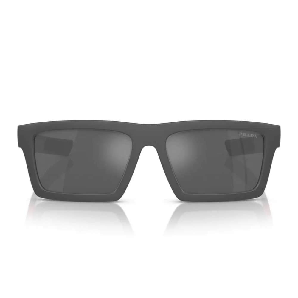Prada PS02ZSU5518K Men's Rectangle Solid Color Sunglasses - Image 2