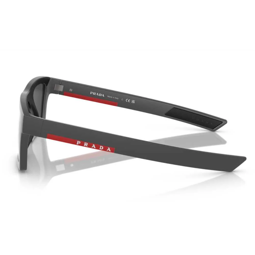 Prada PS02ZSU5518K Men's Rectangle Solid Color Sunglasses - Image 3
