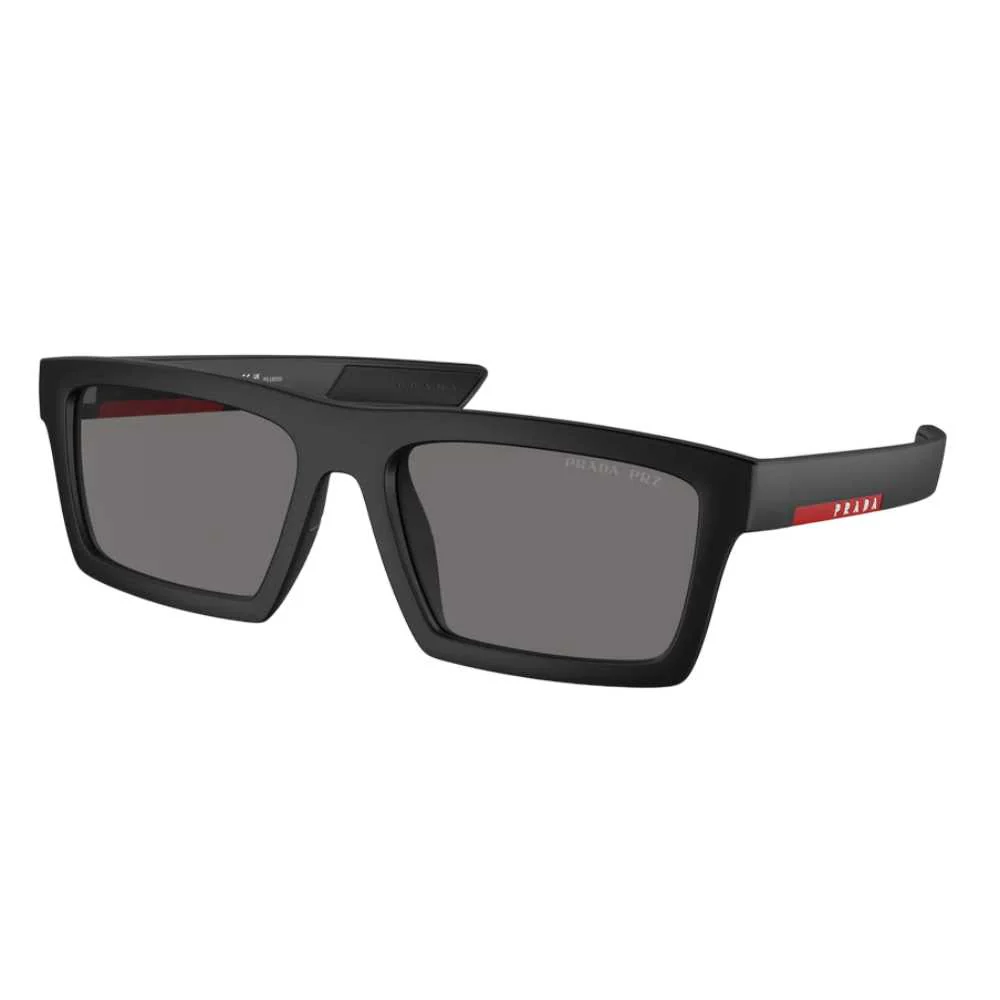 Prada PS02ZSU551B Men's Rectangle Solid Color Sunglasses