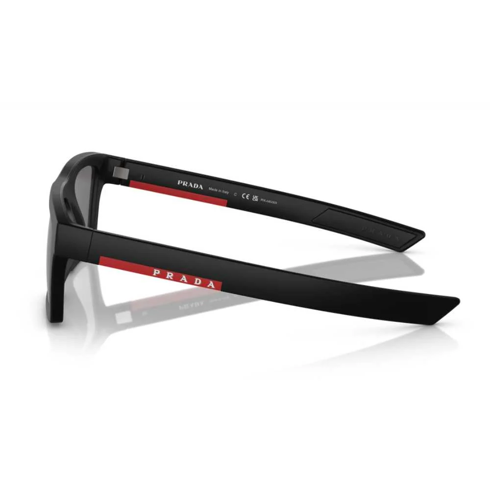 Prada PS02ZSU551B Men's Rectangle Solid Color Sunglasses - Image 3