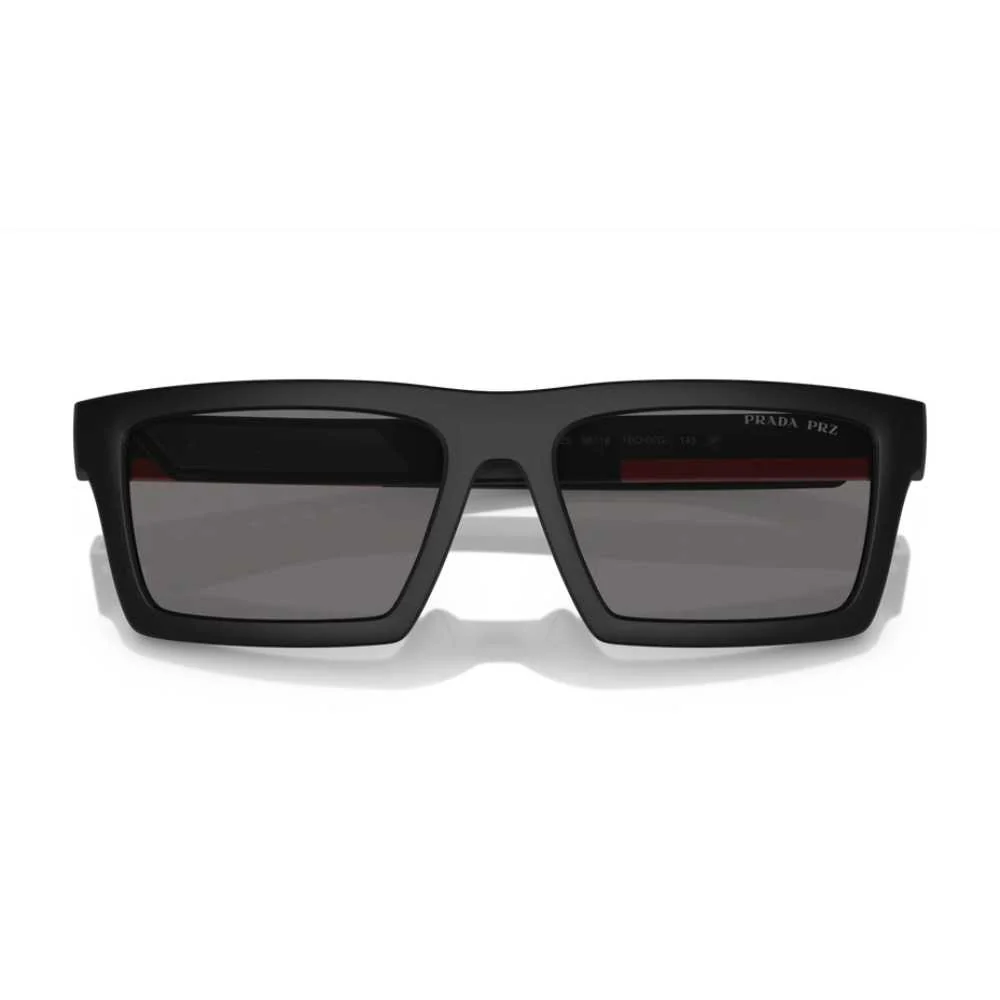 Prada PS02ZSU551B Men's Rectangle Solid Color Sunglasses - Image 4