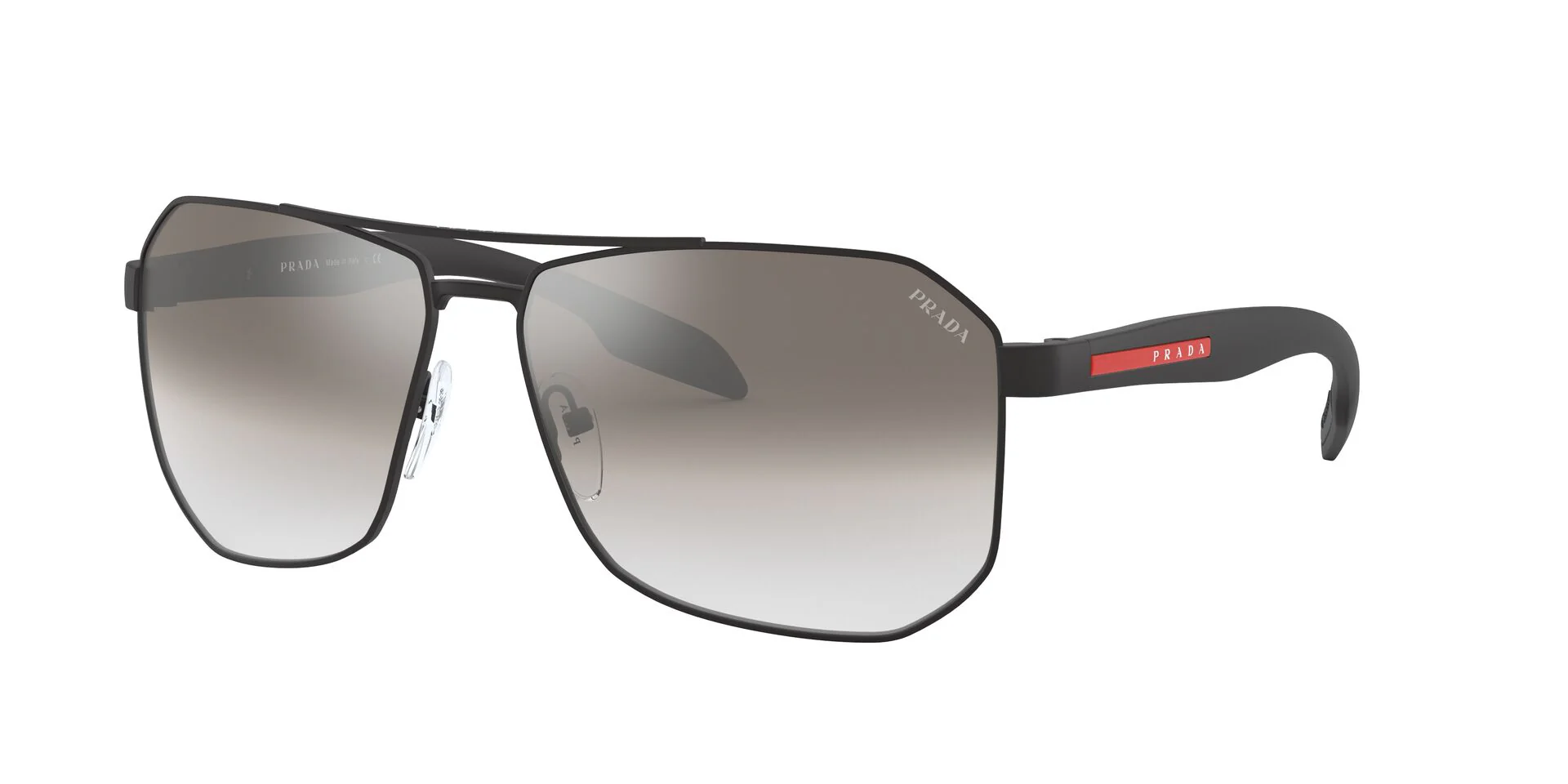 Prada PS51VS Men's Sunglasses Pillow Metal - Matte Black - Image 3