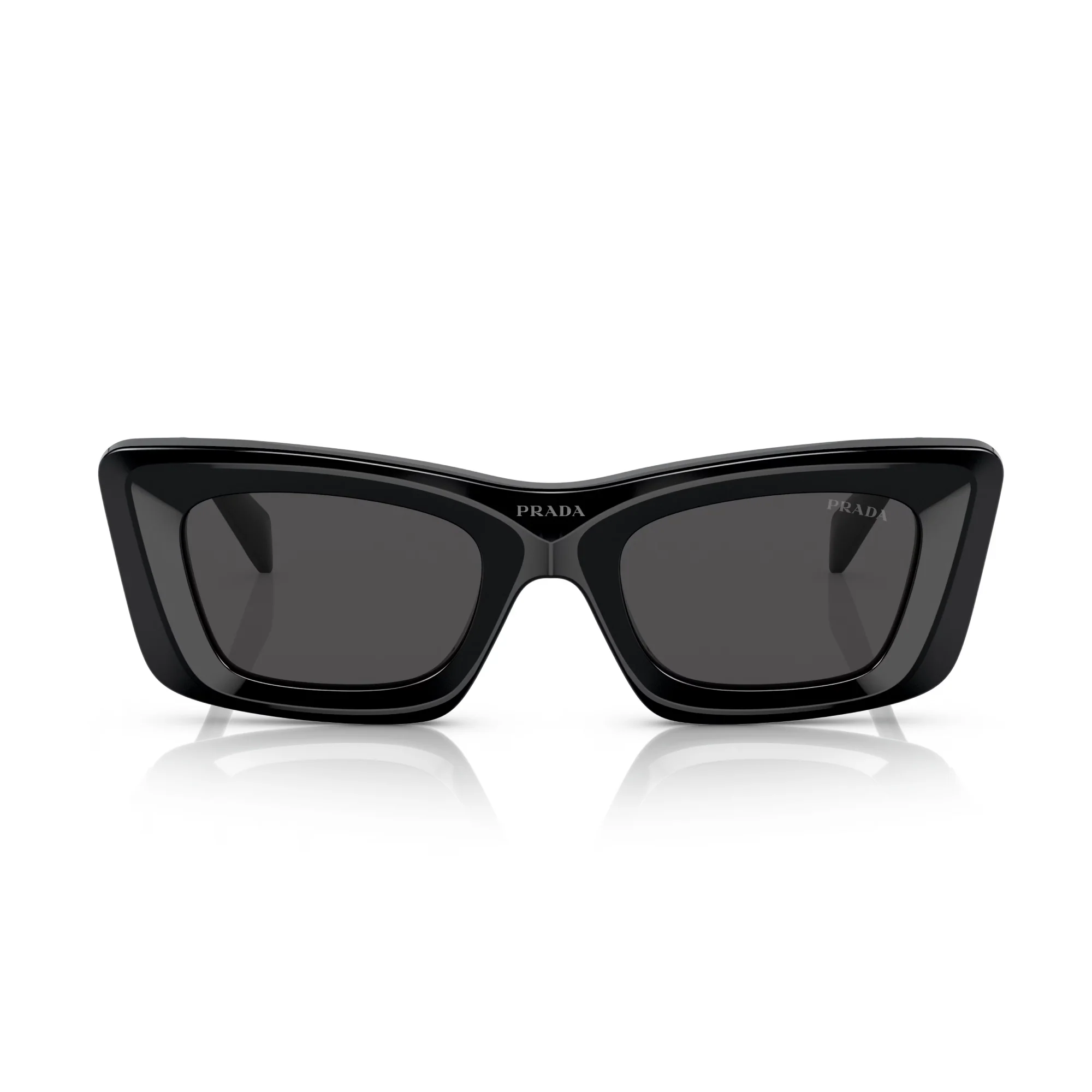 Prada Women's Cat Eye Sunglasses, Dark Gray