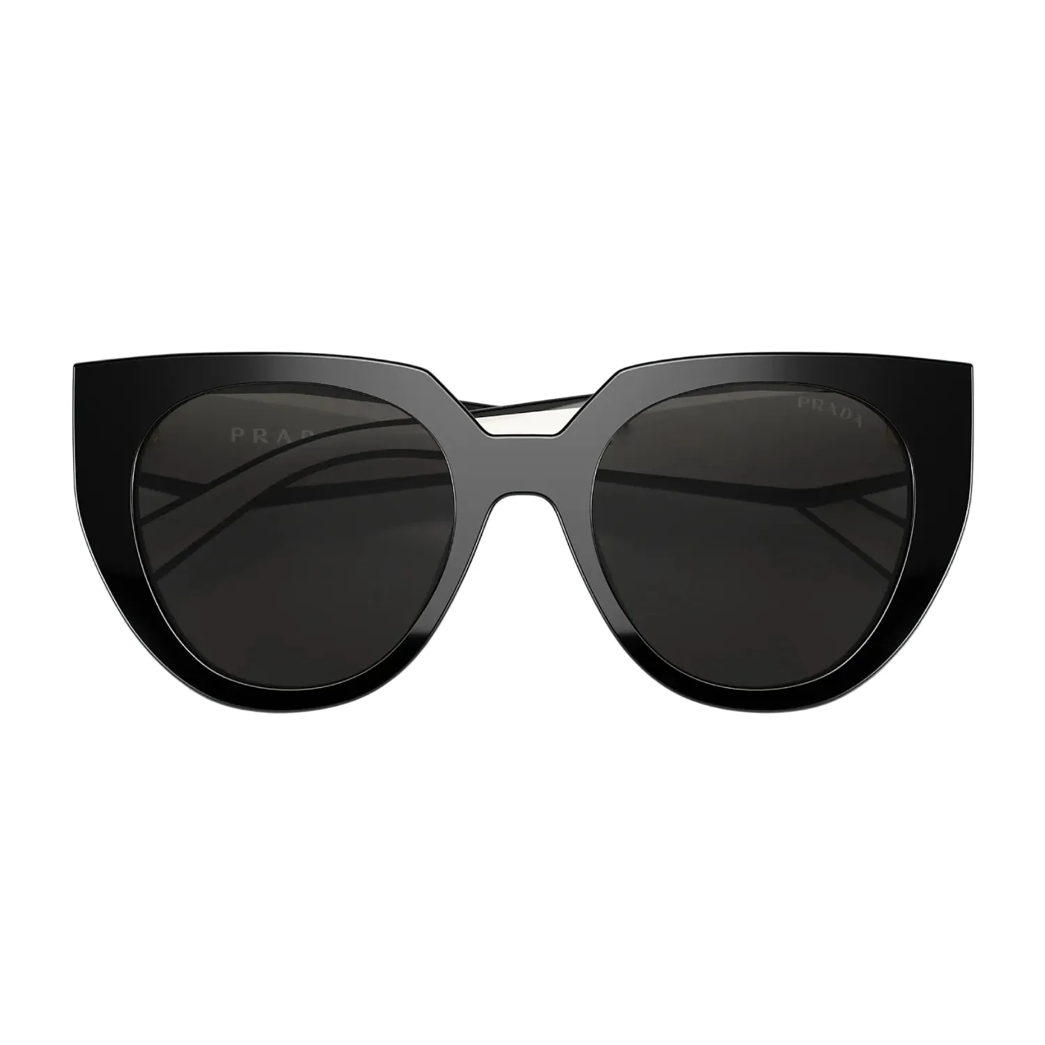 Prada Women's PR14WS Cat Eye Solid Color Sunglasses - Image 3