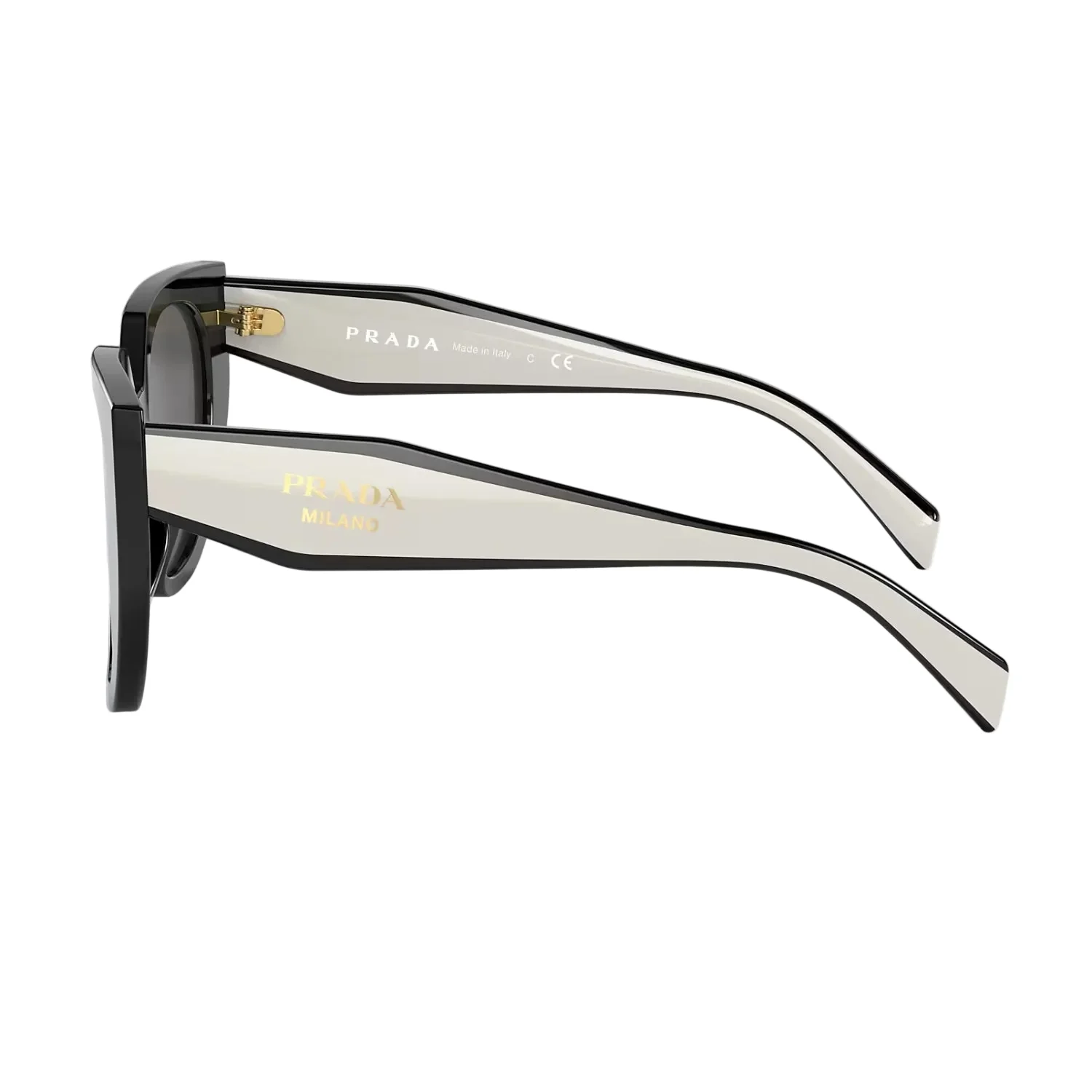 Prada Women's PR14WS Cat Eye Solid Color Sunglasses - Image 4