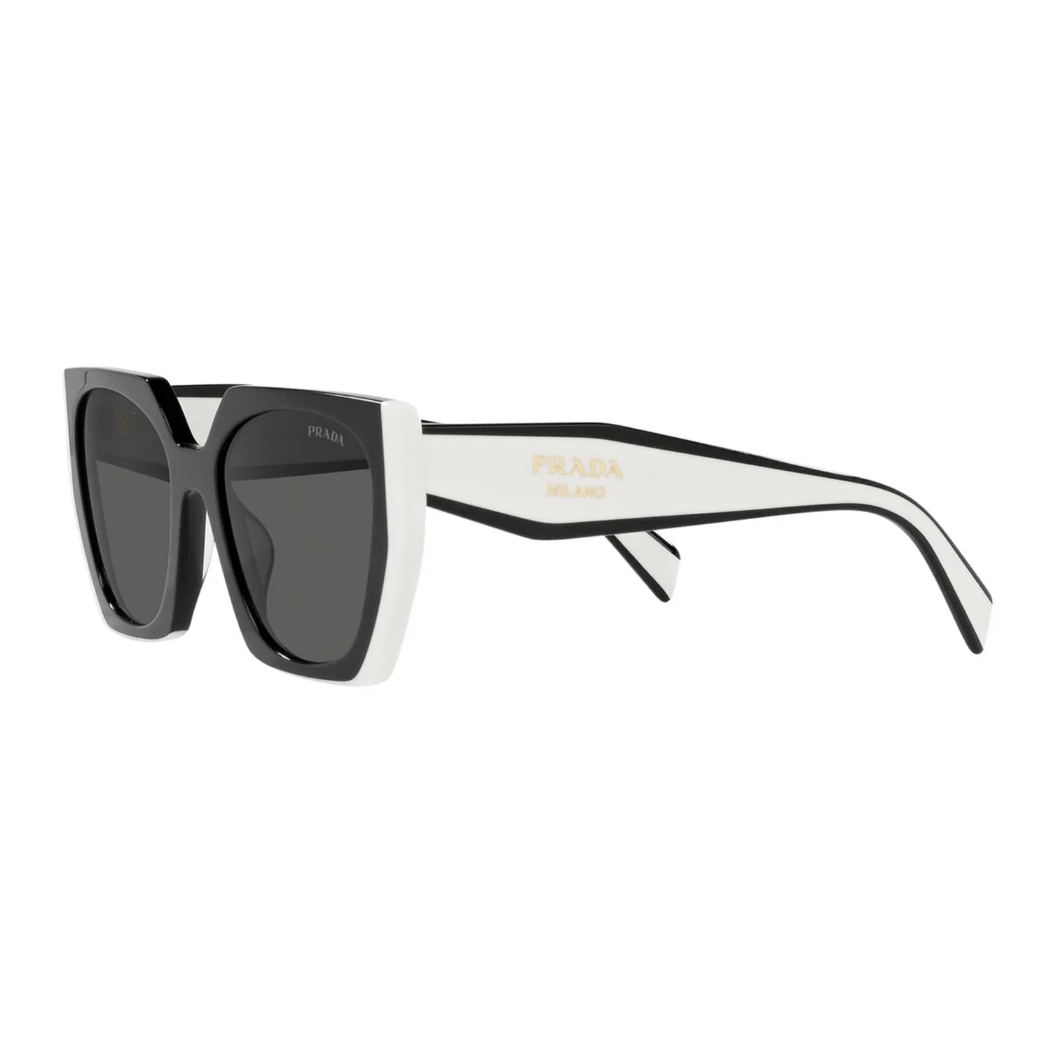Prada Women's PR15WS Rectangle Solid Color Sunglasses