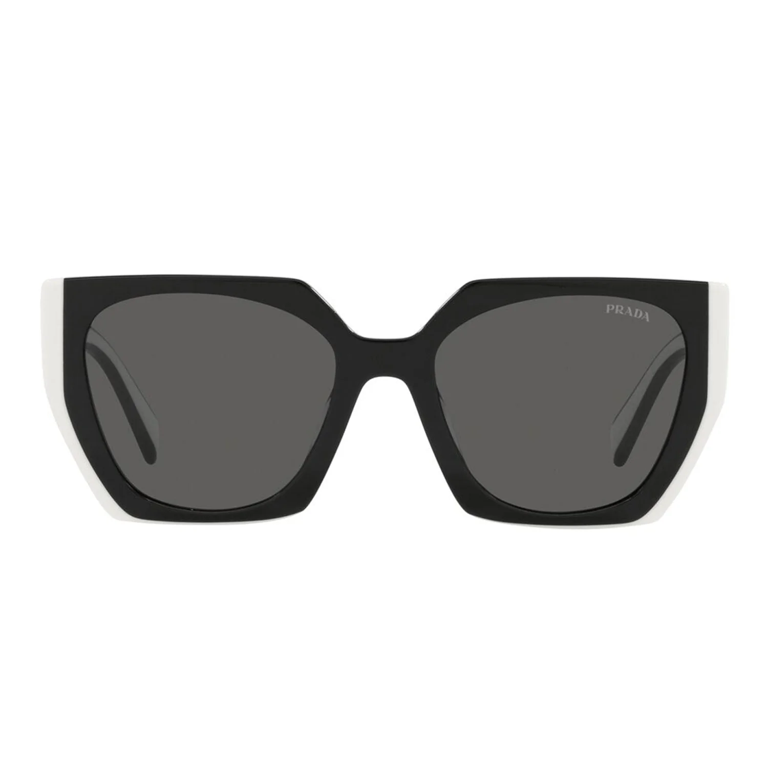 Prada Women's PR15WS Rectangle Solid Color Sunglasses - Image 2