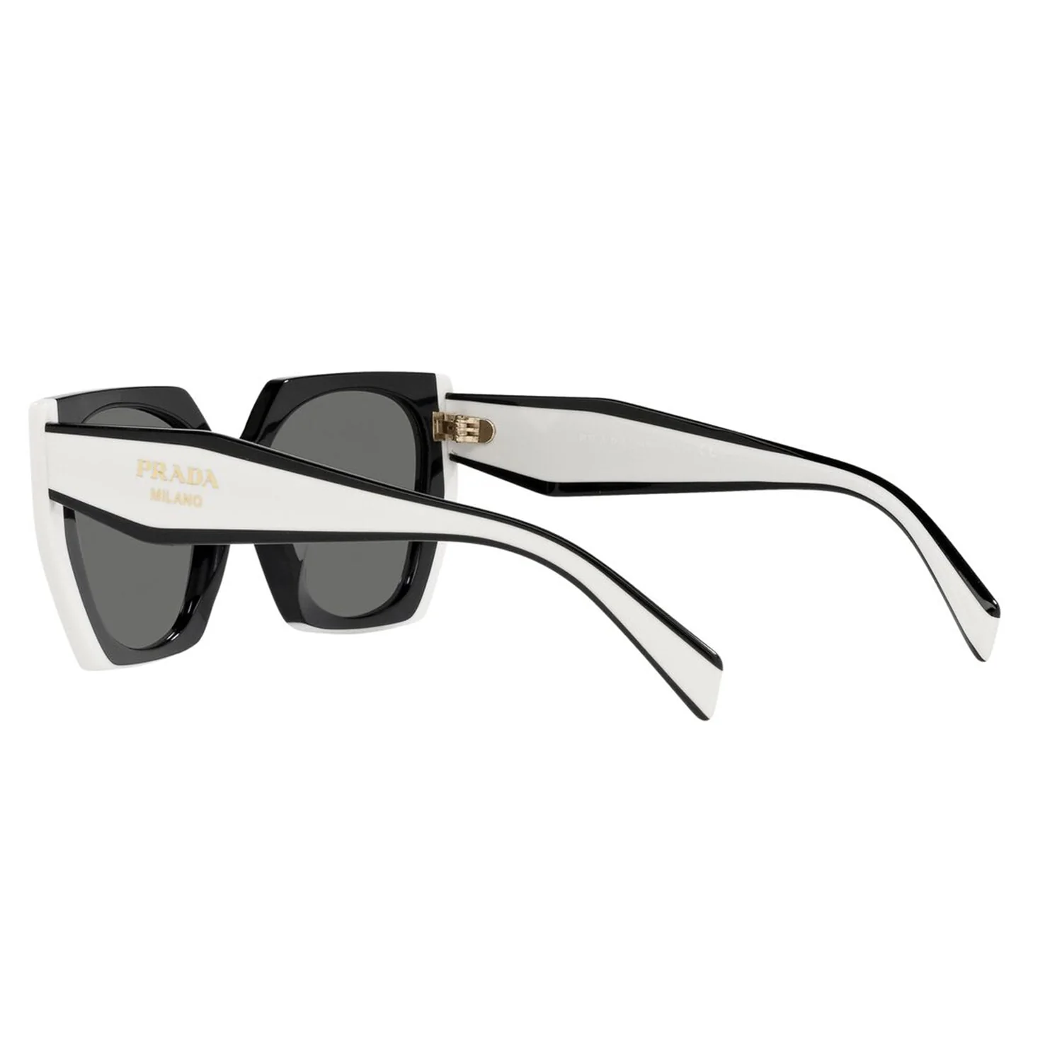 Prada Women's PR15WS Rectangle Solid Color Sunglasses - Image 6
