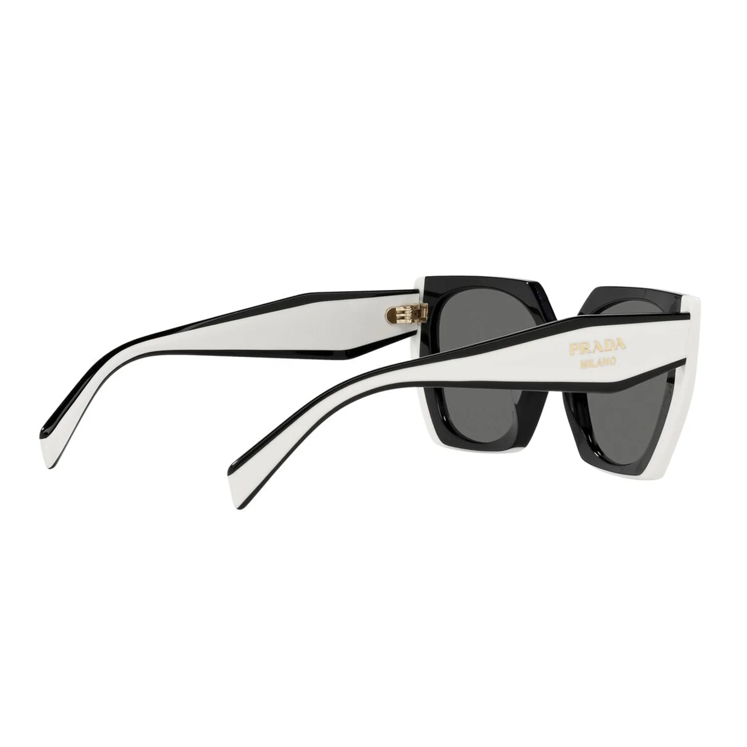 Prada Women's PR15WS Rectangle Solid Color Sunglasses - Image 7