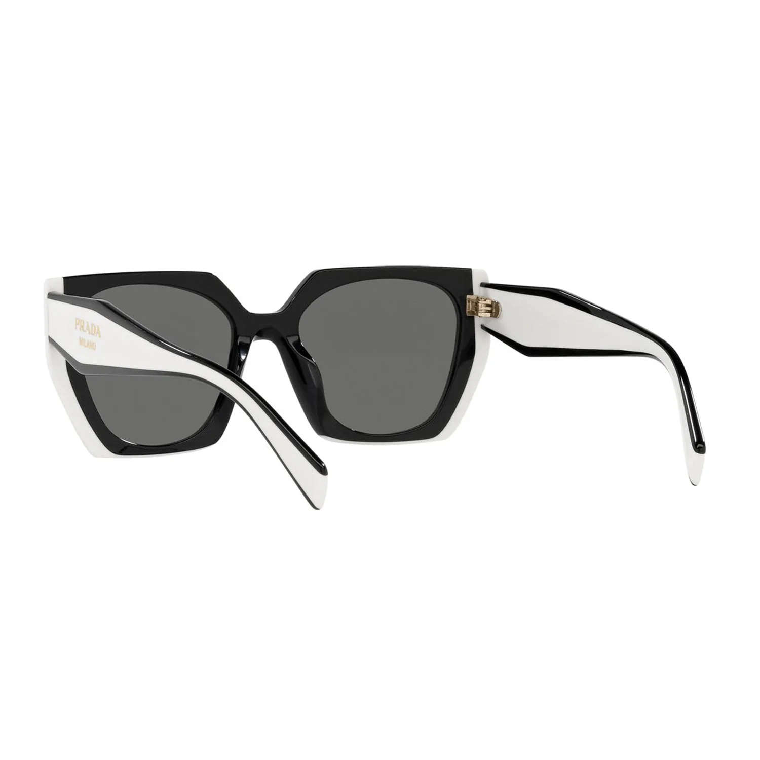 Prada Women's PR15WS Rectangle Solid Color Sunglasses - Image 8