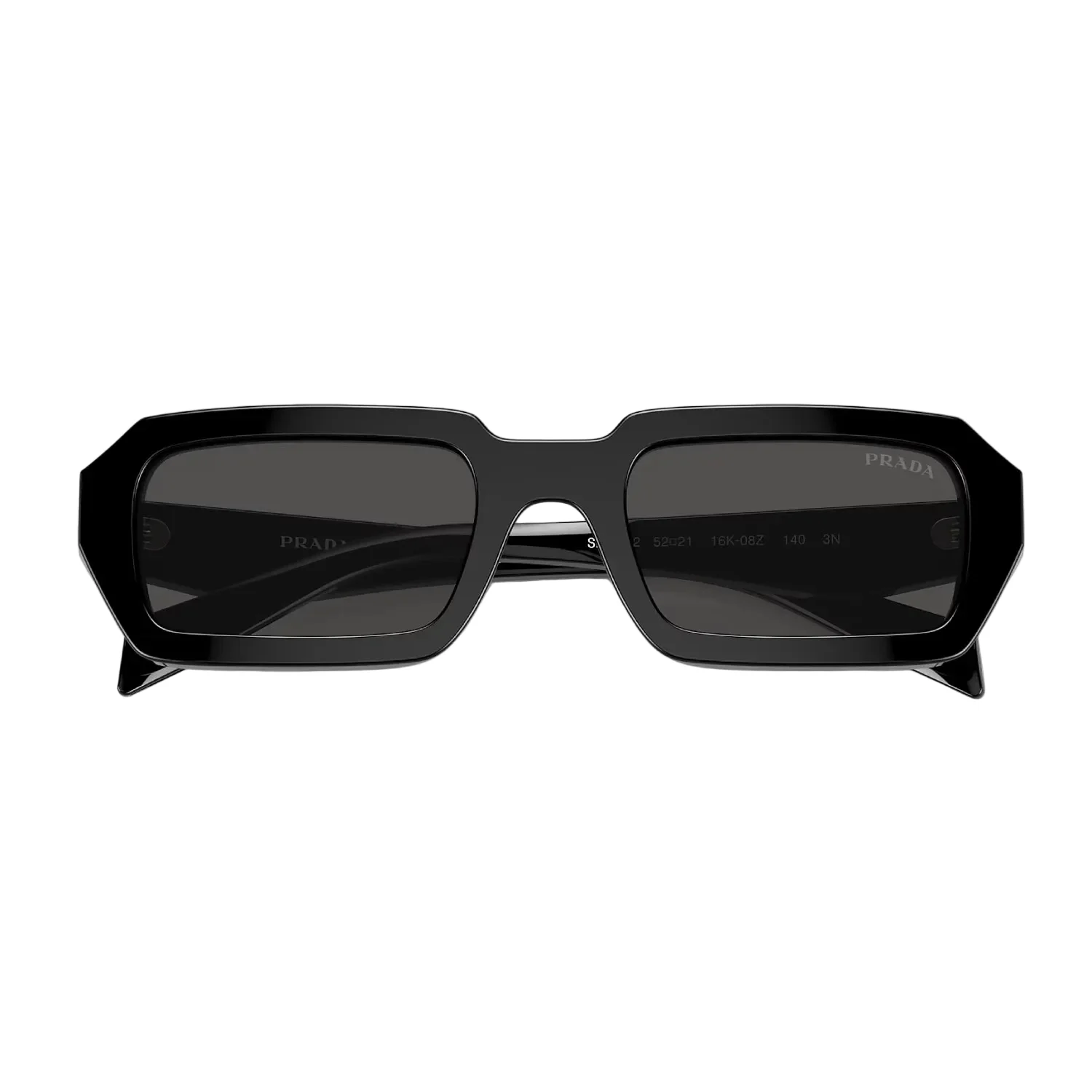 Prada Women's PRA12S Solid Color Sunglasses - Image 3