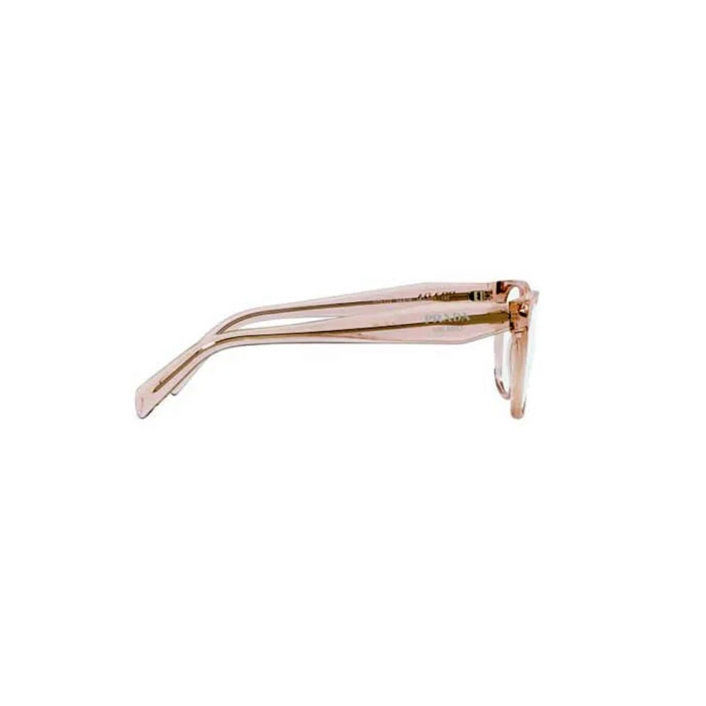 Prada Women's Rectangle Eyeglasses, Crystal Pink - Image 3