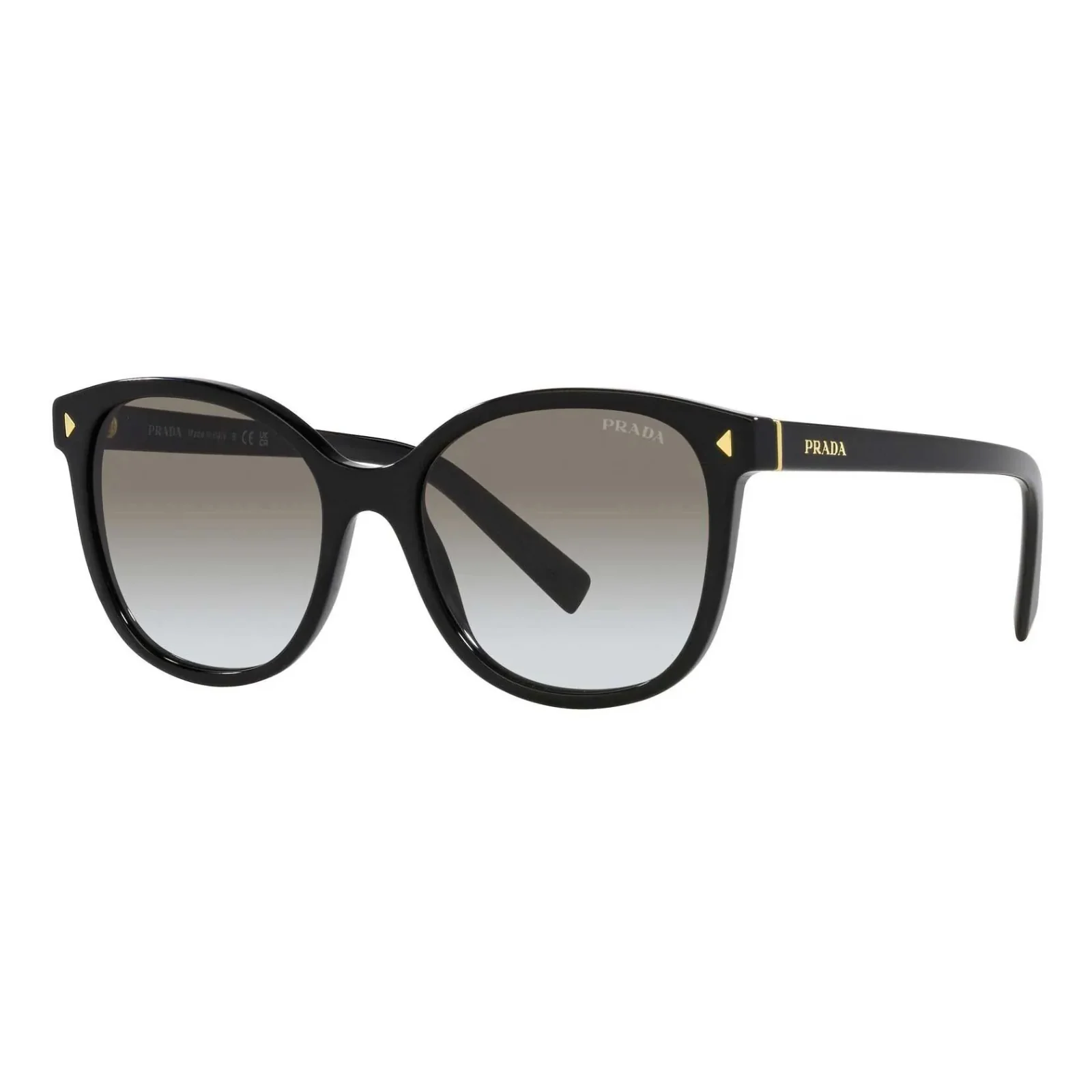 Prada Women's Square Sunglasses, Gray - Image 2