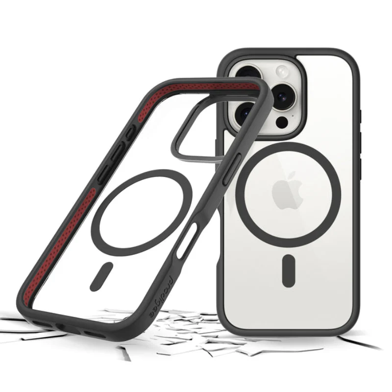 Prodigee Magneteek Mag Safe Cases for Apple iPhone 16 Pro Max - Black - Image 5