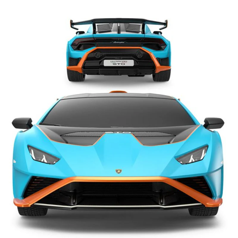 Rastar 1:24 Scale Lamborghini Huracan Remote Control Toy Car - Blue/Black - Image 3