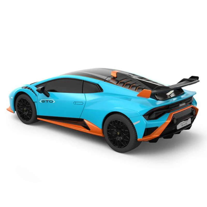Rastar 1:24 Scale Lamborghini Huracan Remote Control Toy Car - Blue/Black - Image 4