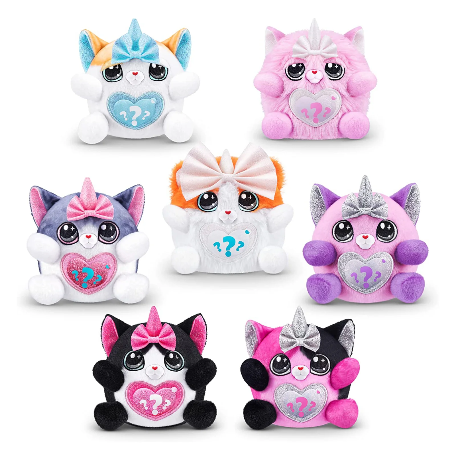 Rainbocorns Kittycorn Surprise Series 7 Calico Cat Ultra Soft Plush - Image 4
