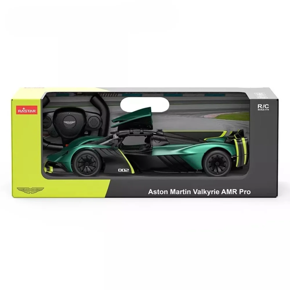 Rastar 1:14 Aston Martin Valkyrie AMR Pro Remote Control Car - Dark Green - Image 5