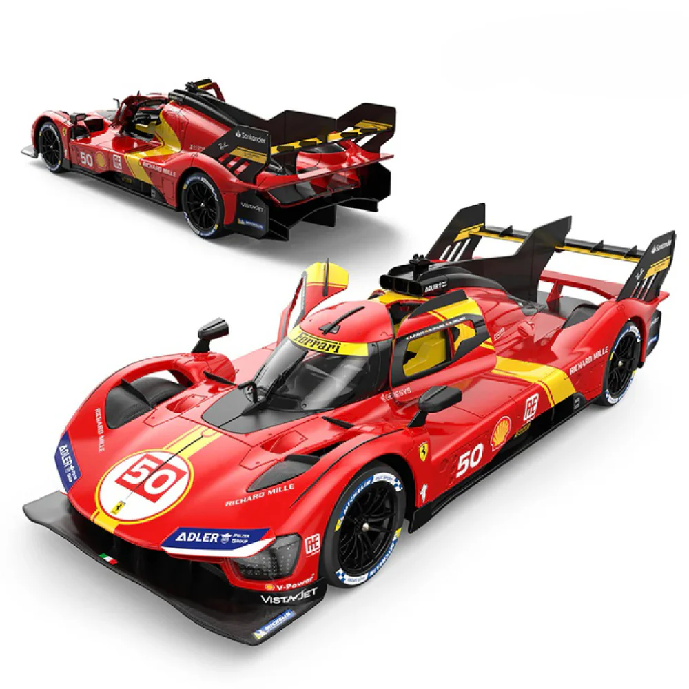 Rastar 1:14 Ferrari 499P Remote Control Car - Red - Image 4