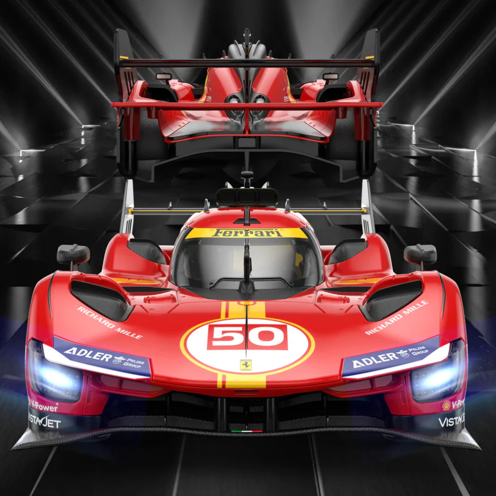 Rastar 1:14 Ferrari 499P Remote Control Car - Red - Image 9