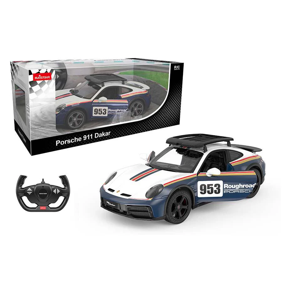 Rastar 1:14 Porsche 911 Dakar Remote Control Car - Image 5