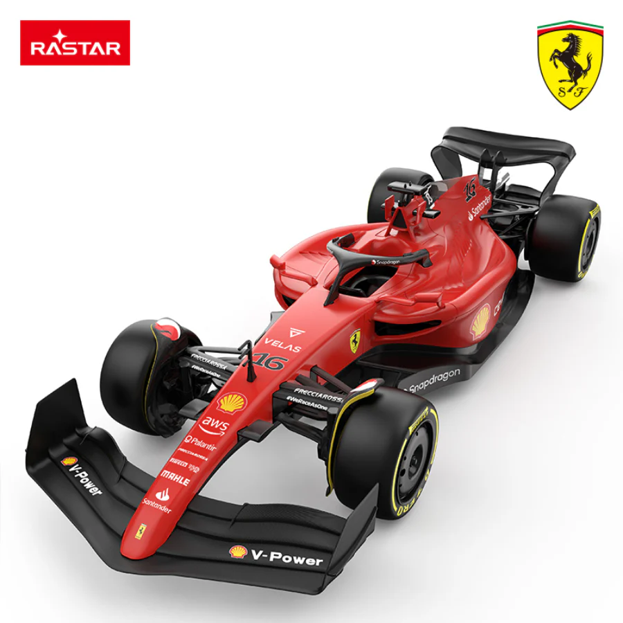 Rastar RC 1:12 Ferrari F1 75 Remote Control Toy Car - Red - Image 3