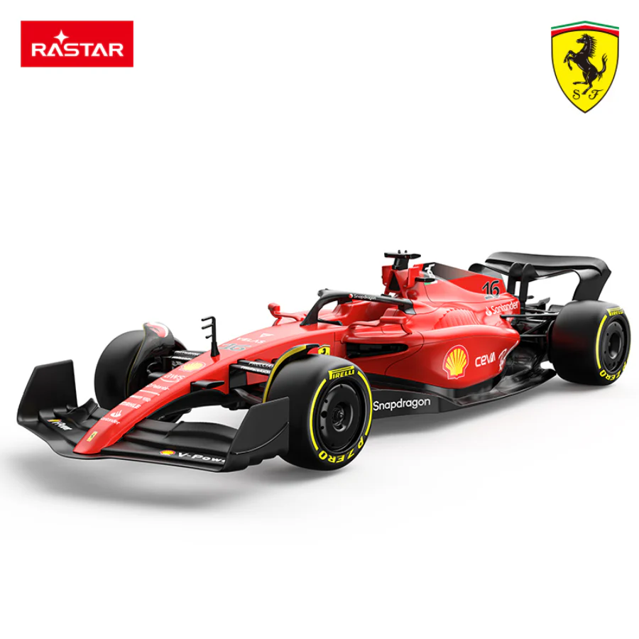 Rastar RC 1:12 Ferrari F1 75 Remote Control Toy Car - Red - Image 4