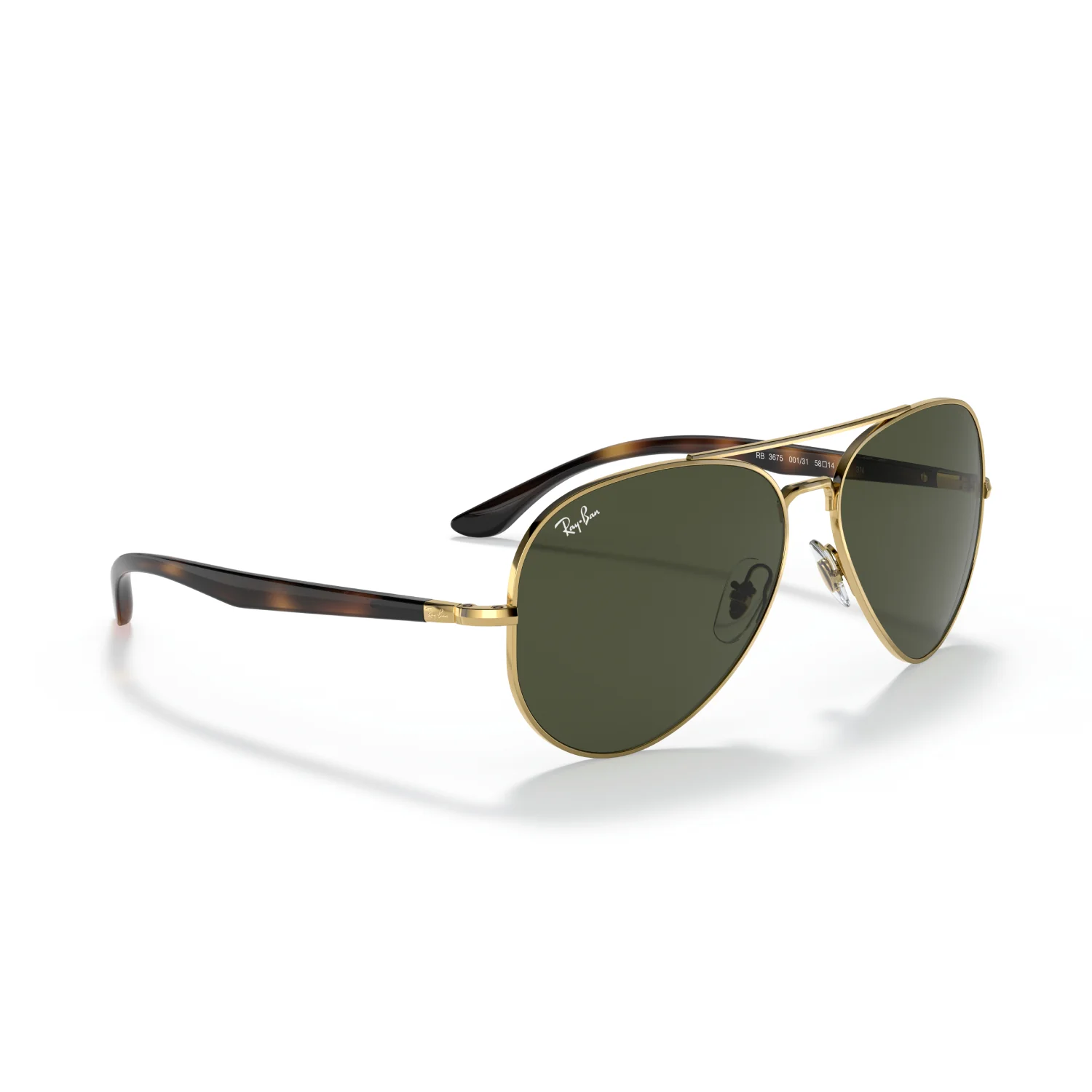Ray Ban Arista Green Sunglasses - Image 3