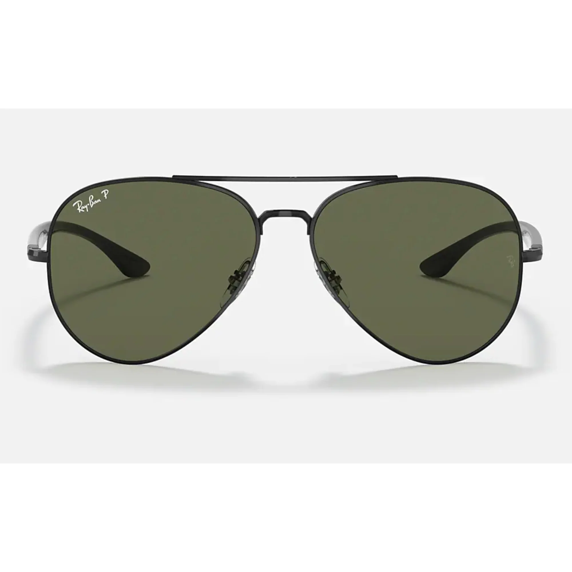 Ray Ban Black Green Polar Sunglasses - Image 2